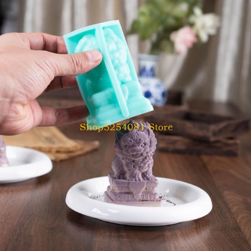 AXYC Safe Chinese Lions Silico - Art Craft Lion ulasan dan harga