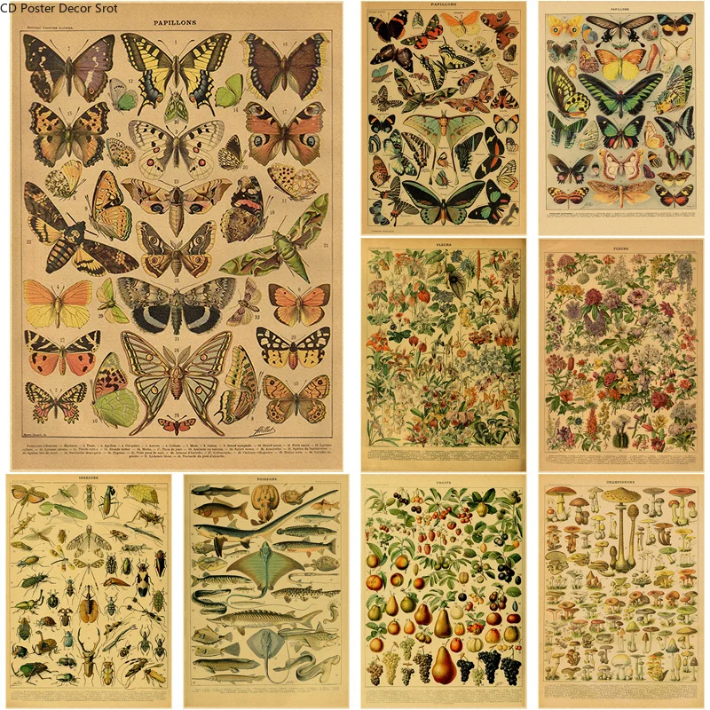 Butterfly Insect Flower Mushro - Art Craft Items ulasan dan harga