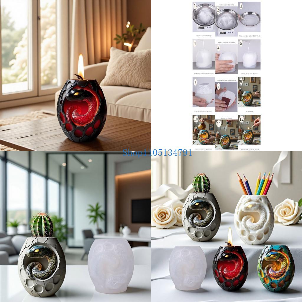 98km Reusable Silicone Snake M - Art Craft Idea ulasan dan harga