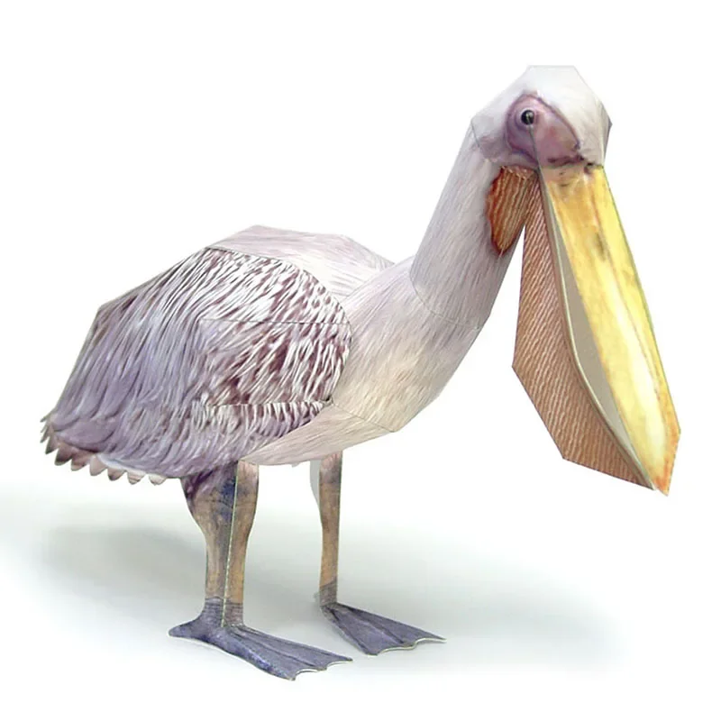 Great White Pelican Bird Paper - Art Craft Center ulasan dan harga